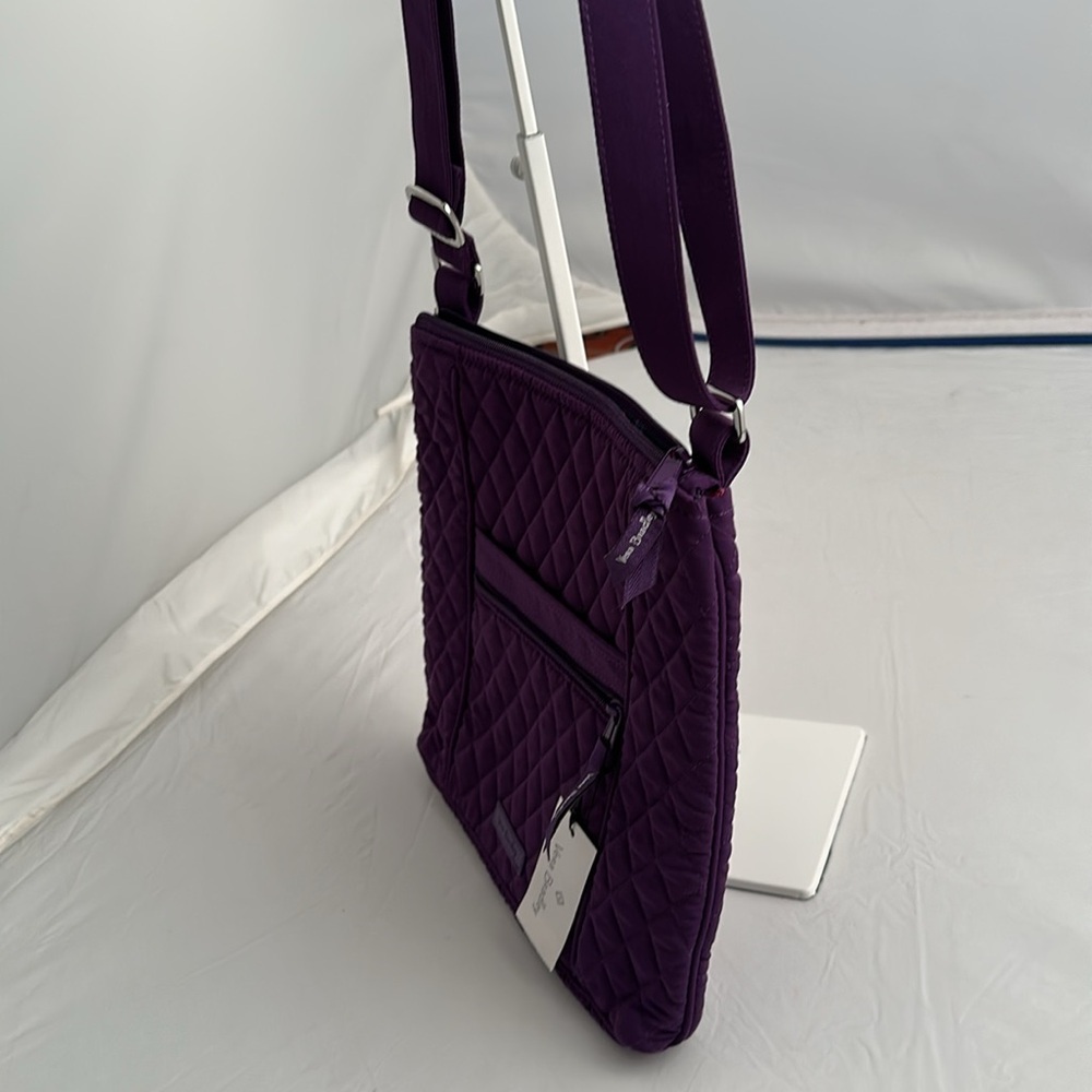 Vera Bradley Elderberry purple quilted Hipster crossbody bag - Picture 3 of 12
